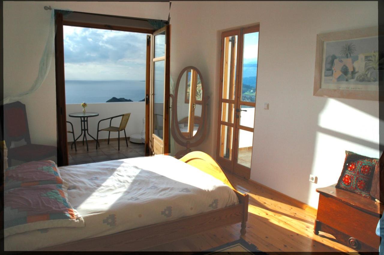 Venus Hill Studio With Private Pool By The Sea Hotel Damnoni Eksteriør billede